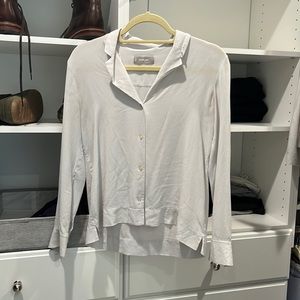 Everlane The Clean Silk Relaxed Shirt